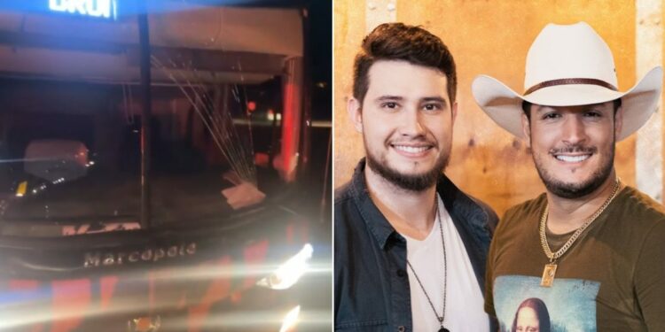 Acidente aconteceu perto de Campinas; Barretto divulgou vídeos da batida nas redes sociais | Fotos: Reprodução/Redes sociais