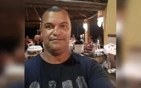 Nelson Nedy Ribeiro, de 51 anos, em entrevista à TV Globo.
Foto: Reprodução.