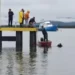 Corpo de homem é encontrado em carro submerso a 7 metros de profundidade, em Guaratuba