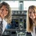 Pela 1ª vez mãe e filha pilotos de avião trabalham no mesmo voo. “Sonho realizado