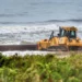 Orla de Matinhos: obra no litoral do Paraná tem nova mobilização de tubulação entre as praias