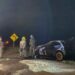 Motorista perde controle e carro capota na PR-218