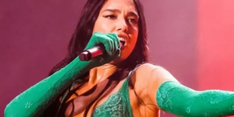 Dua Lipa no Rock in Rio – Reprodução Multishow