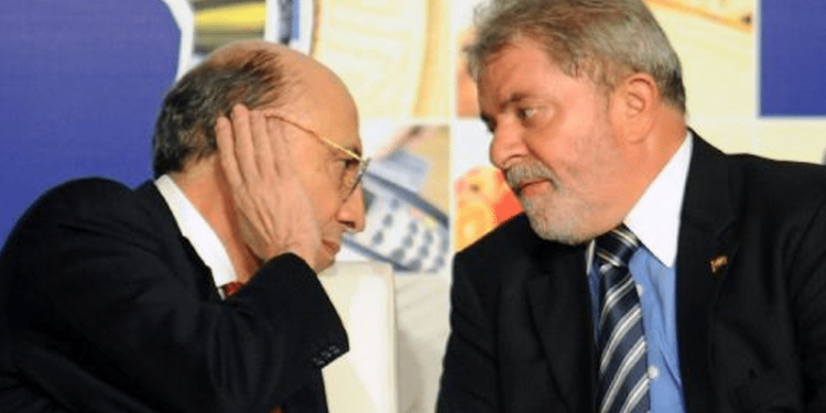 O ex-dirigente do BC, Henrique Meirelles, e o ex-presidente Lula em foto de 2010. Foto: Renato Araujo (ABr)