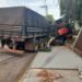Paraná: VÍDEO: Aposentado escapa de ser atropelado por carreta desgovernada