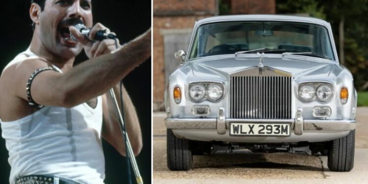 O valor arrecadado no leilão do carro de Freddie Mercury será doado para o Superhuman Center, programa médico especializado em tratamento protético para vítimas da guerra na Ucrânia. Fotos: Divulgação/RM Sotheby's