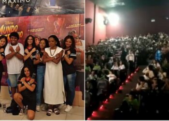 Advogada leva 400 jovens da periferia para assistir Pantera Negra 2 no cinema