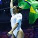 Rebeca Andrade brilha e se torna 1ª brasileira campeã mundial no individual geral