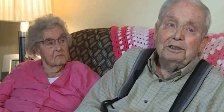 Hubert e June Malicote passaram 79 anos casados. Foto: Reprodução/Today
