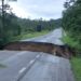 Rota alternativa entre Paraná e Santa Catarina é interditada por cratera gigantesca
