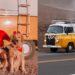 Kombi de empresário curitibano que viaja com cachorro pela América do Sul pega fogo; veja