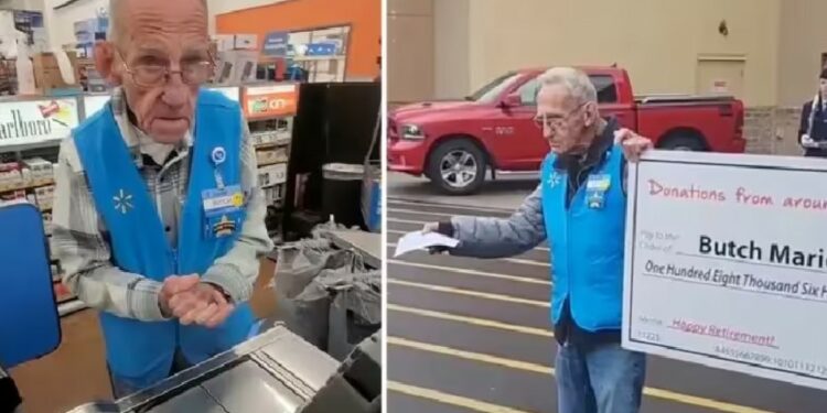 O idoso já recebeu o dinheiro da vaquinha aberta pelo empresário e agora vai viver a vida! - Fotos: reprodução / TikTok