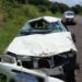 Norte Pioneiro: Passageiro fica gravemente ferido em capotamento na PR-218
