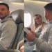 Marido descobre gravidez de gêmeos da mulher por piloto em voo; vídeo