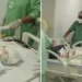 Valentina e Heloá, siamesas de 3 anos, são separadas após 15h de cirurgia