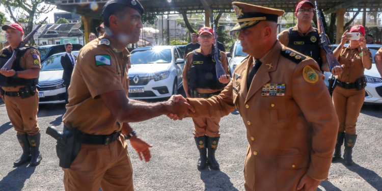Batalhão de Polícia Rodoviária da PMPR tem novo comandante Foto: Ricardo Almeida/SESP-PR