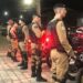 Policiais militares levam tranquilidade para os foliões em Guaratuba