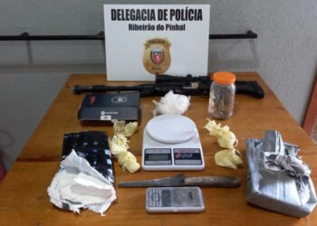 Polícia Civil de Ribeirão do Pinhal apreende mais de um quilo de cocaína