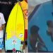 Menino surfista de 8 anos pula em piscina e salva bebê que se afogava