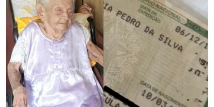 Os 118 anos da idosa a levam para o recorde do Guiness, mas a família ainda não falou sobre o assunto. - Foto: arquivo pessoal