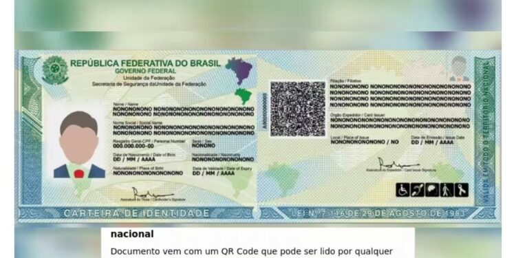 Governo prorrogou o prazo para estados emitirem a nova carteira de identidade, também chamada de novo RG nacional - Foto: Instituto-Geral de Perícias RS