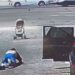 Homem salva bebê em carrinho desgovernado rumo a avenida movimentada. Vídeo