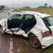 Paraná: Idoso morre em batida entre dois carros na PR-490; outros quatro ficam feridos