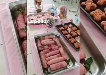 Restaurante Universitário da UFPR faz cardápio especial da “Barbie” no dia da estreia do filme