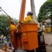 Após temporais, centenas de profissionais da Copel trabalham para restabelecer energia