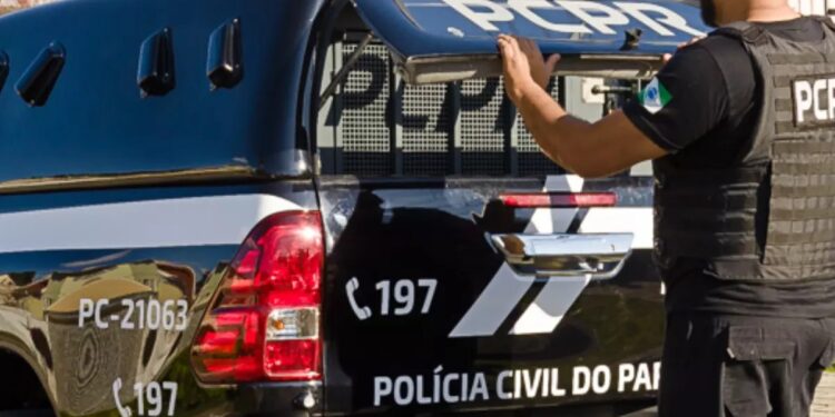 Homem que foi preso em flagrante pelo assassinato do empresário Vagner Fernandes da Silva ficou em silêncio no interrogatório. (Foto: Divulgação / PCPR)