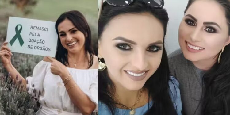 A mulher, depois do exame de compatibilidade, viu que era possível e fez a doação do rim para a irmã. Foto: Reprodução/Arquivo pessoal