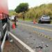 Paraná: Condutor morre em acidente grave entre carro e carreta na PR-317