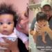 Bebê super cabeluda de 2 meses viraliza ao secar as madeixas; Vídeo