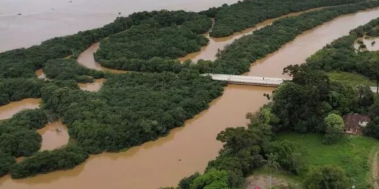 Alguns municípios do Paraná declararam situação de emergência (Foto: Geraldo Bubniak/ Via AEN)