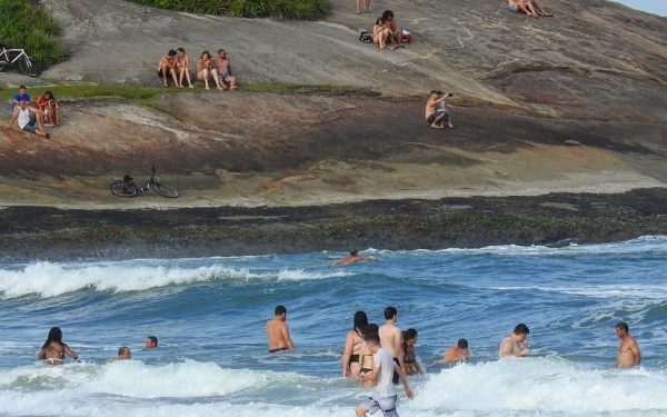 Praia de Brejatuba, em Guaratuba. (Foto: Divulgação / Prefeitura de Guaratuba)