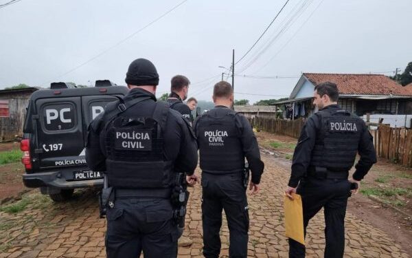 Mais de 500 policiais participam da megaoperação no sudoeste (Foto: PCPR)