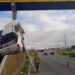 Paraná: Motorista morre ao sair da pista e bater contra passarela de travessia da BR-376