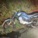 Motociclista fica ferido após acidente na PR-092 em Siqueira Campos