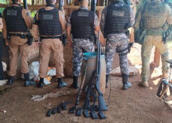 Quatro pessoas são presas suspeitas de explosão em banco no Oeste do Paraná
