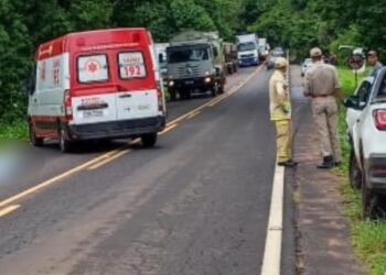 Atropelamento na PR-439 deixa um morto e um ferido em Santo Antônio da Platina
