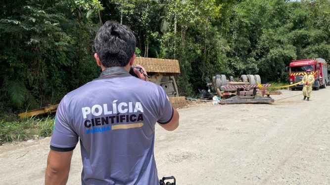 Foto: Polícia Científica do Paraná