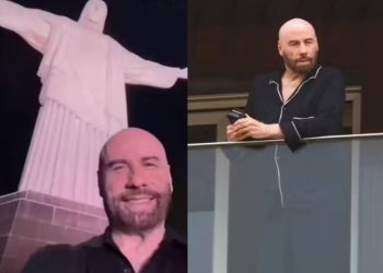 John Travolta comemora aniversário no Rio e brasileiros celebram nas redes