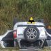 Capotamento na PR-092 deixa dois feridos em Wenceslau Braz