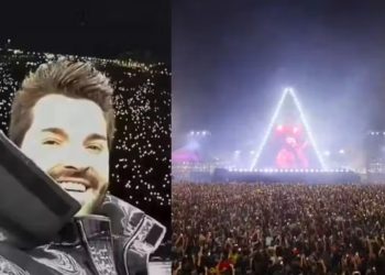 Alok sacudiu Brasília com show histórico do alto da pirâmide de 30 metros com convidados