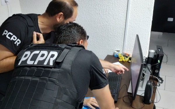 A PCPR e a PCGO realizaram uma operação e investigam um grupo criminoso (Foto: Fábio Dias / EPR)