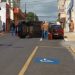 Motorista perde controle, bate em carro parado e capota em Jacarezinho-PR “Assista o vídeo”