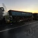 Incêndio consome caminhão na PR-092 em Siqueira Campos