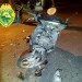 Motociclista fica ferido em colisão com carro na PR-439 em Santo Antônio da Platina
