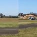 Aeronave capota durante aterrissagem em aeroporto do Paraná