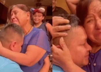 Mãe que não via o filho há 20 anos faz surpresa no aniversário dele; que emoção!